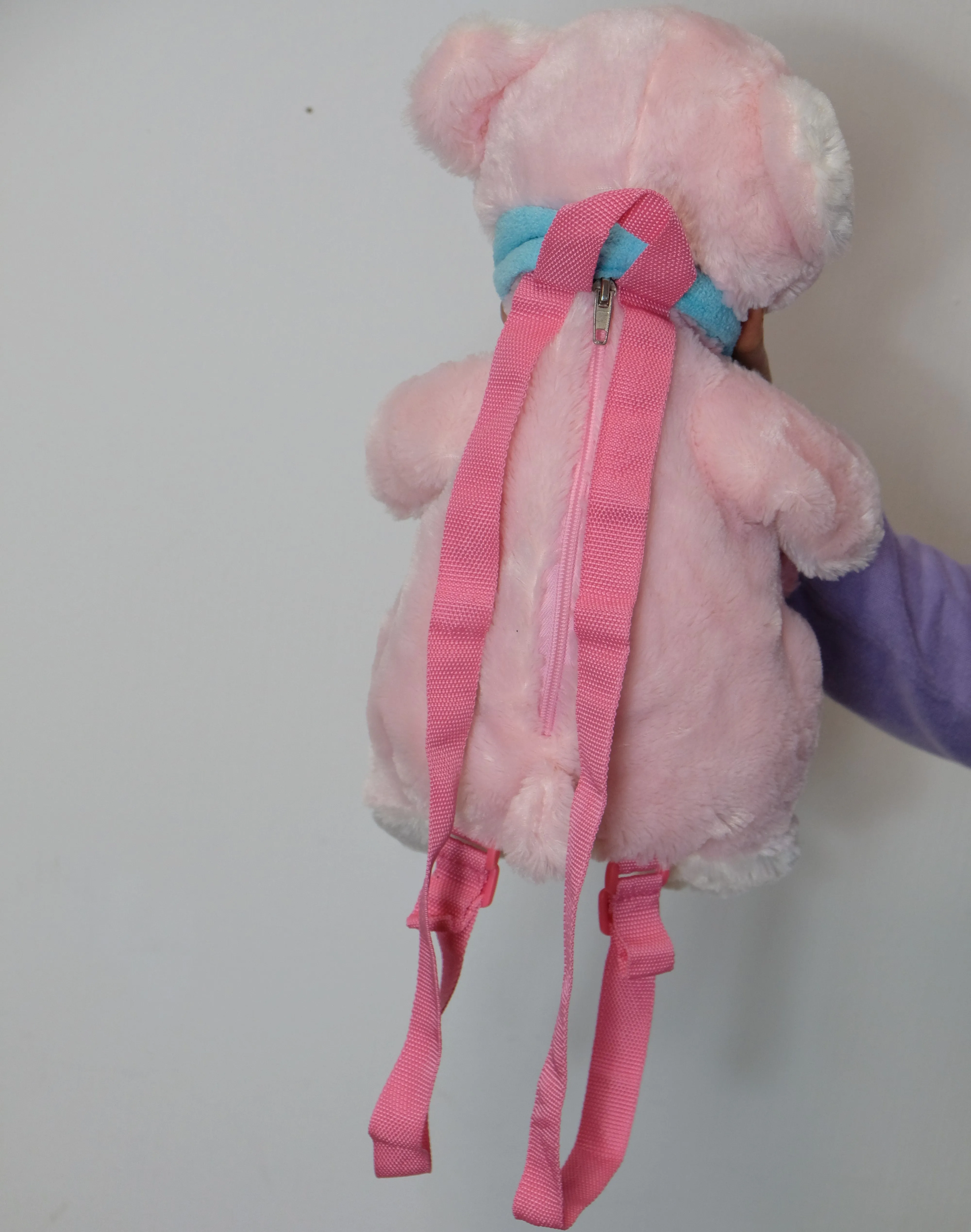 Pink Teddy Backpack