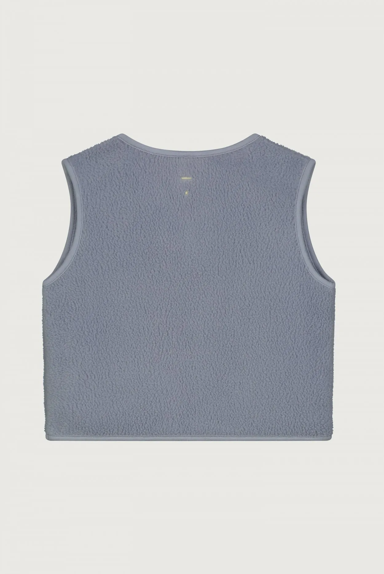 POP Teddy Gilet | Stone Grey