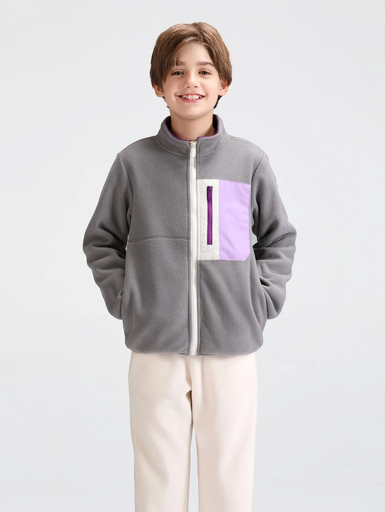 Popcorn Family Fleece Jacket