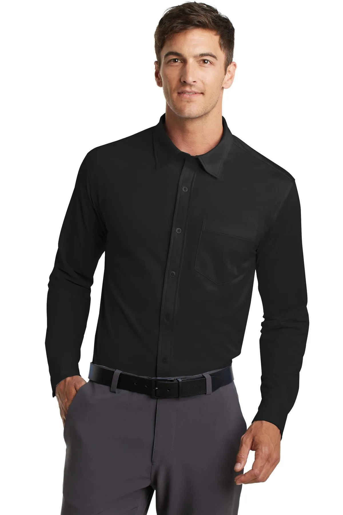 Port Authority® Dimension Knit Dress Shirt. K570