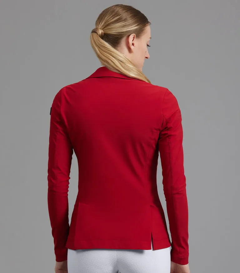 Premier Equine Evinco Ladies Competition Jacket (Red)