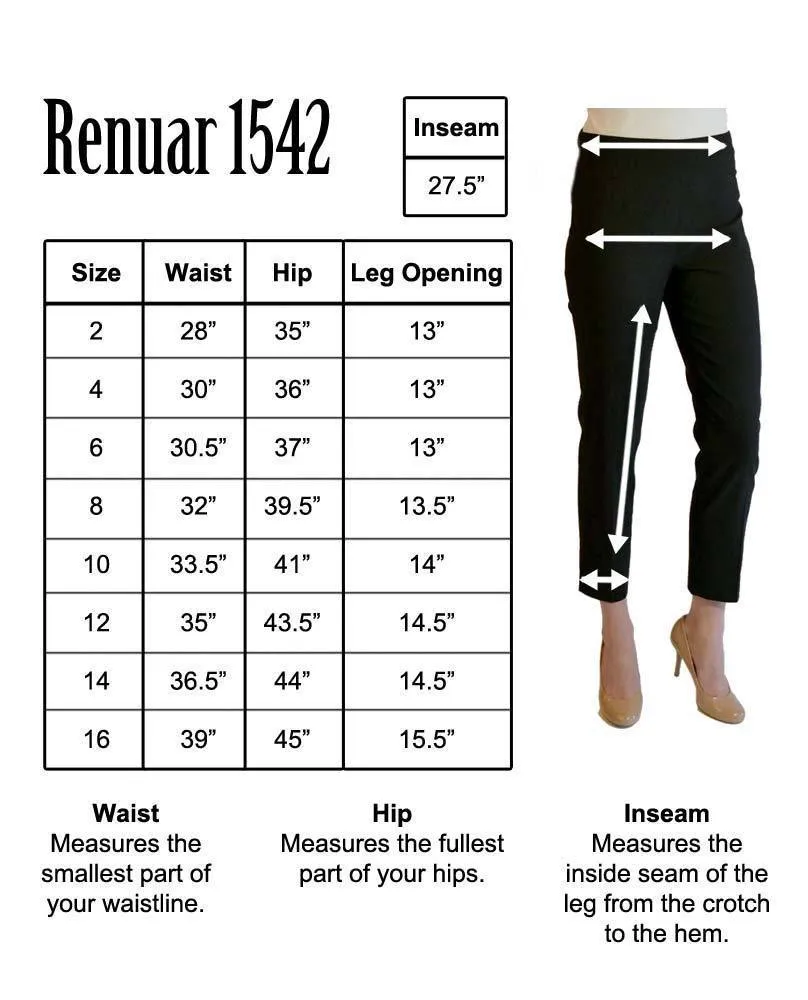 Renuar Ankle Pants - Black