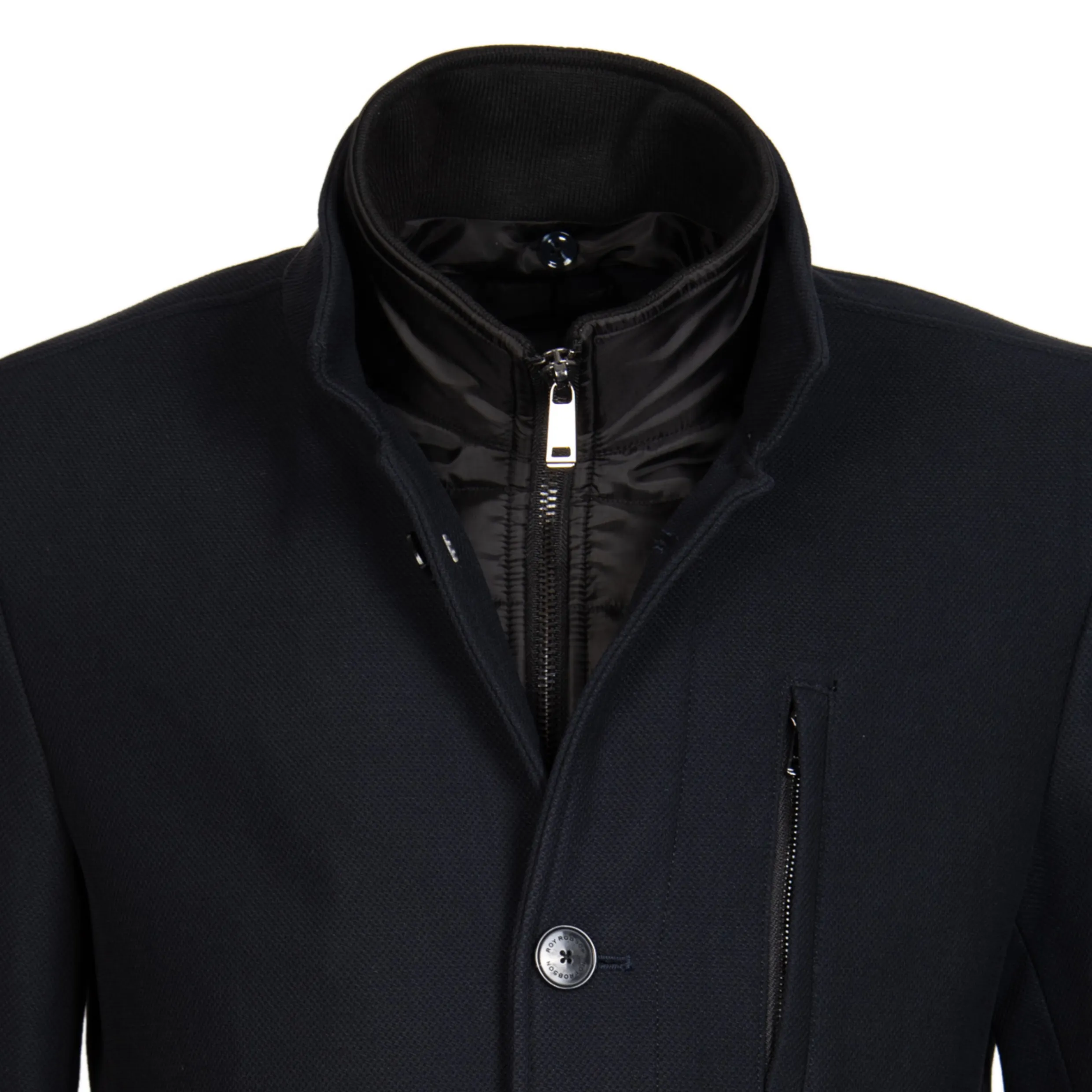 Roy Robson 4093 Smart Flex Smart Casual Jacket - Navy