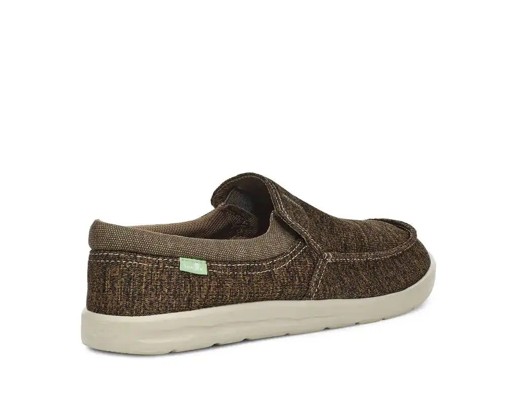 Sanuk Mens Hi Bro Lite Mesh Vintage Khaki