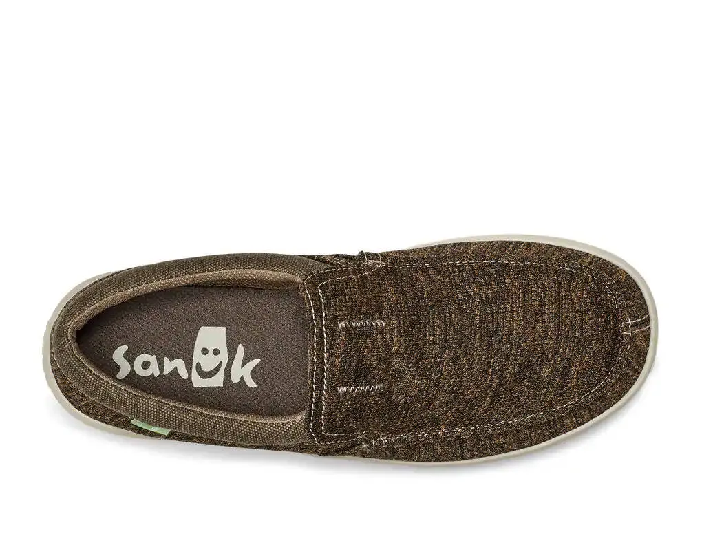 Sanuk Mens Hi Bro Lite Mesh Vintage Khaki