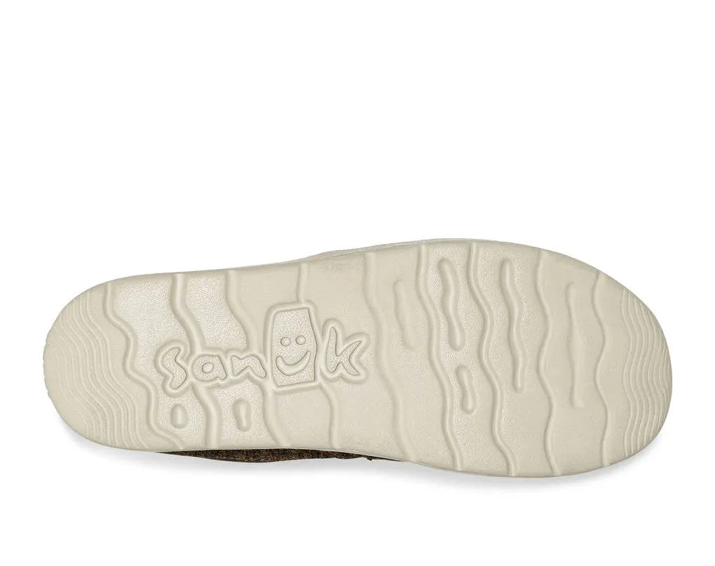 Sanuk Mens Hi Bro Lite Mesh Vintage Khaki