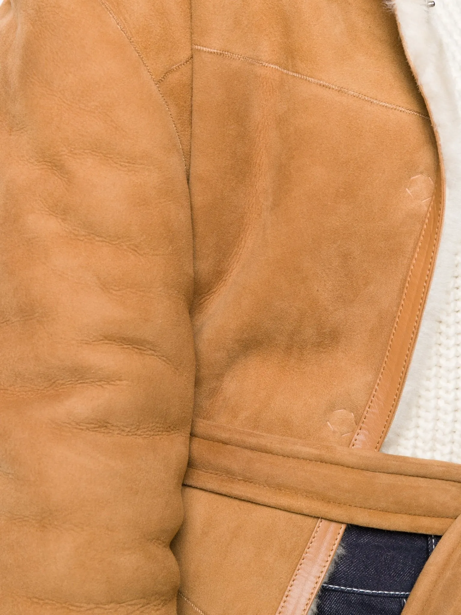 shearling coat "PACE"