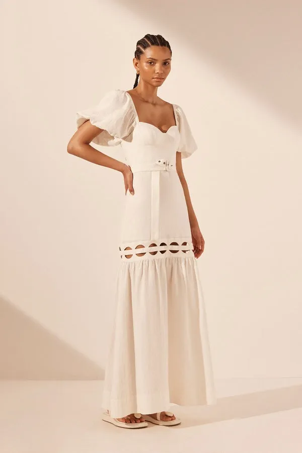 Shona Joy | Julieta Scallop Cut Out Maxi Dress