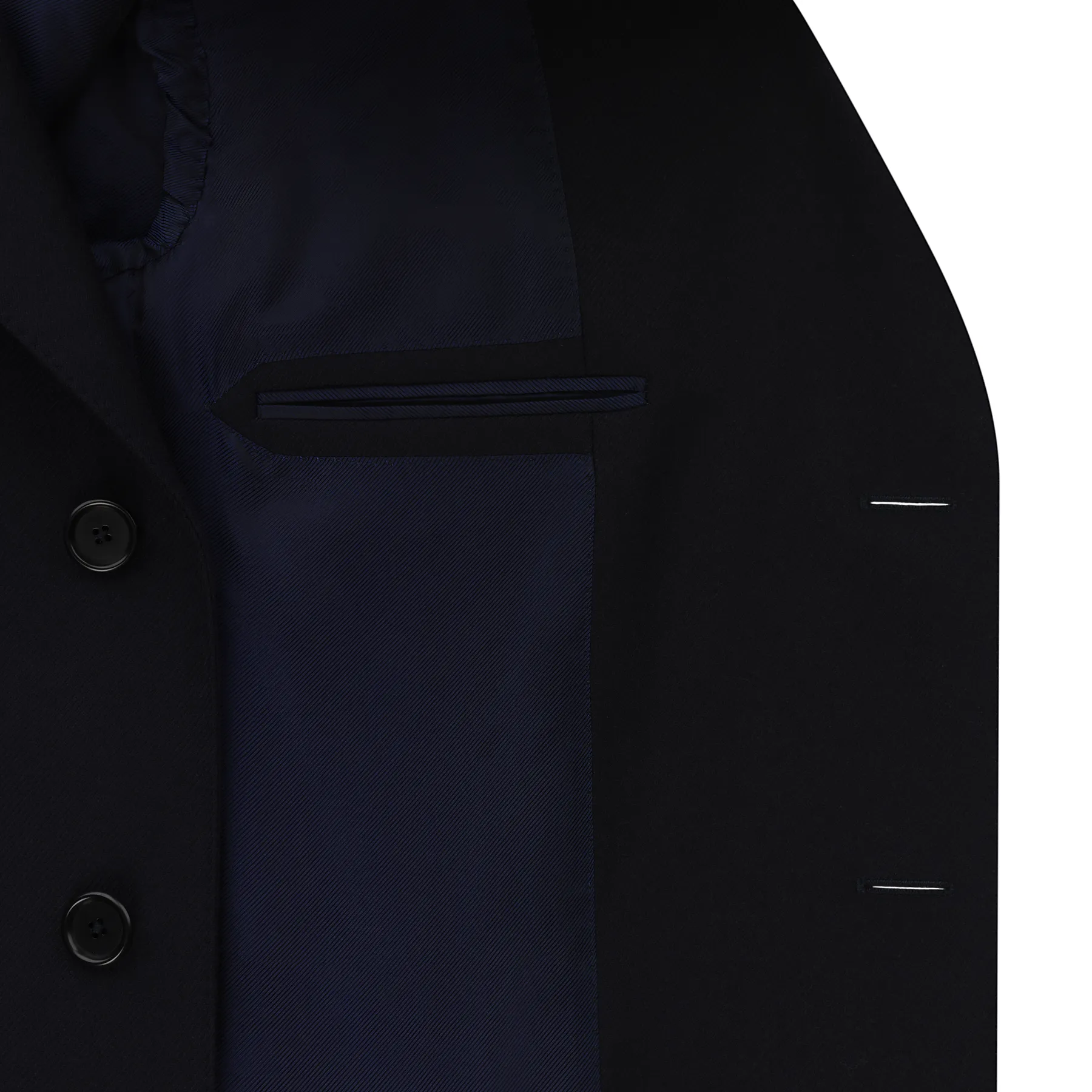 Single-Breasted Virgin Wool Coat