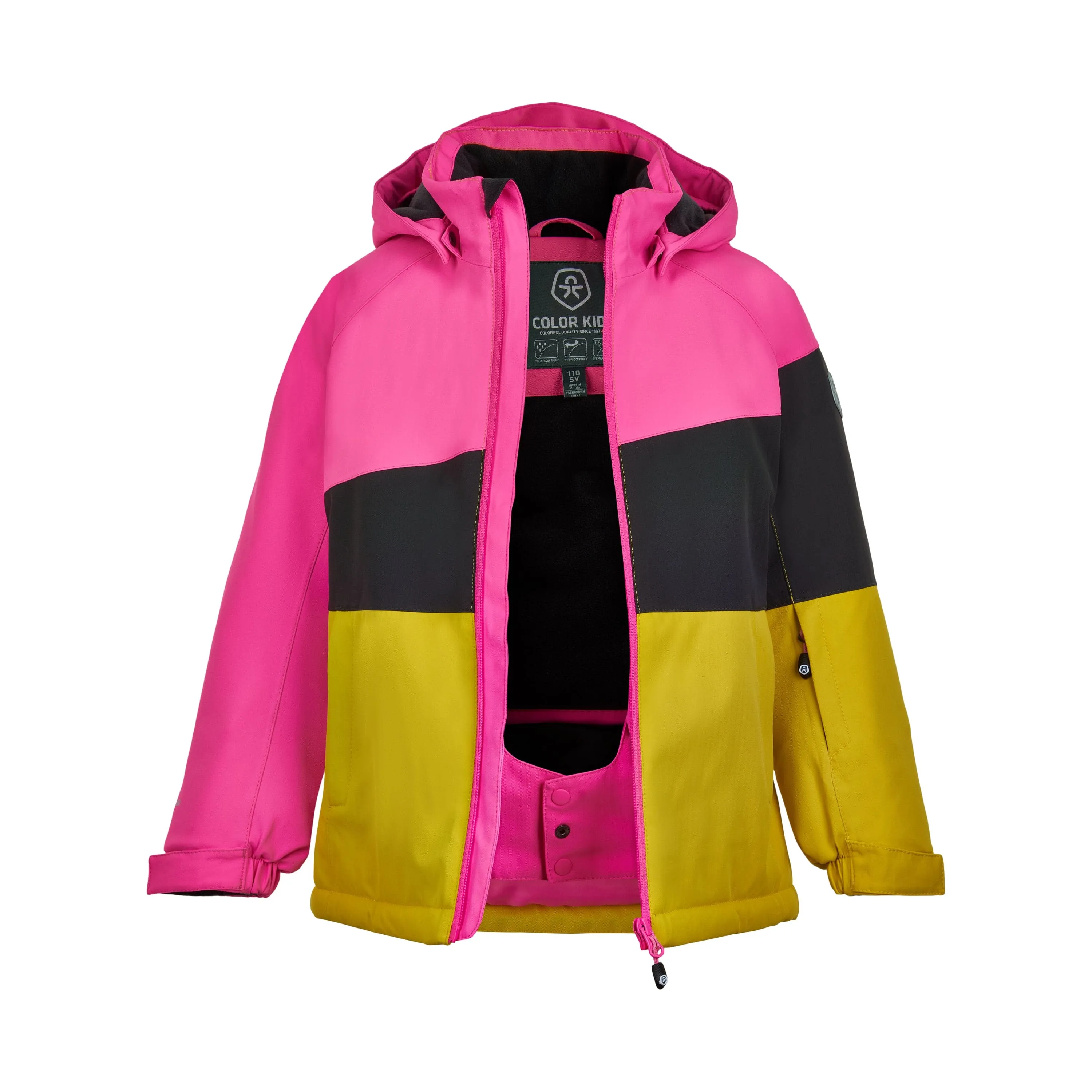 Ski jacket Airflow 10K in ColorBlock Sugar Pink