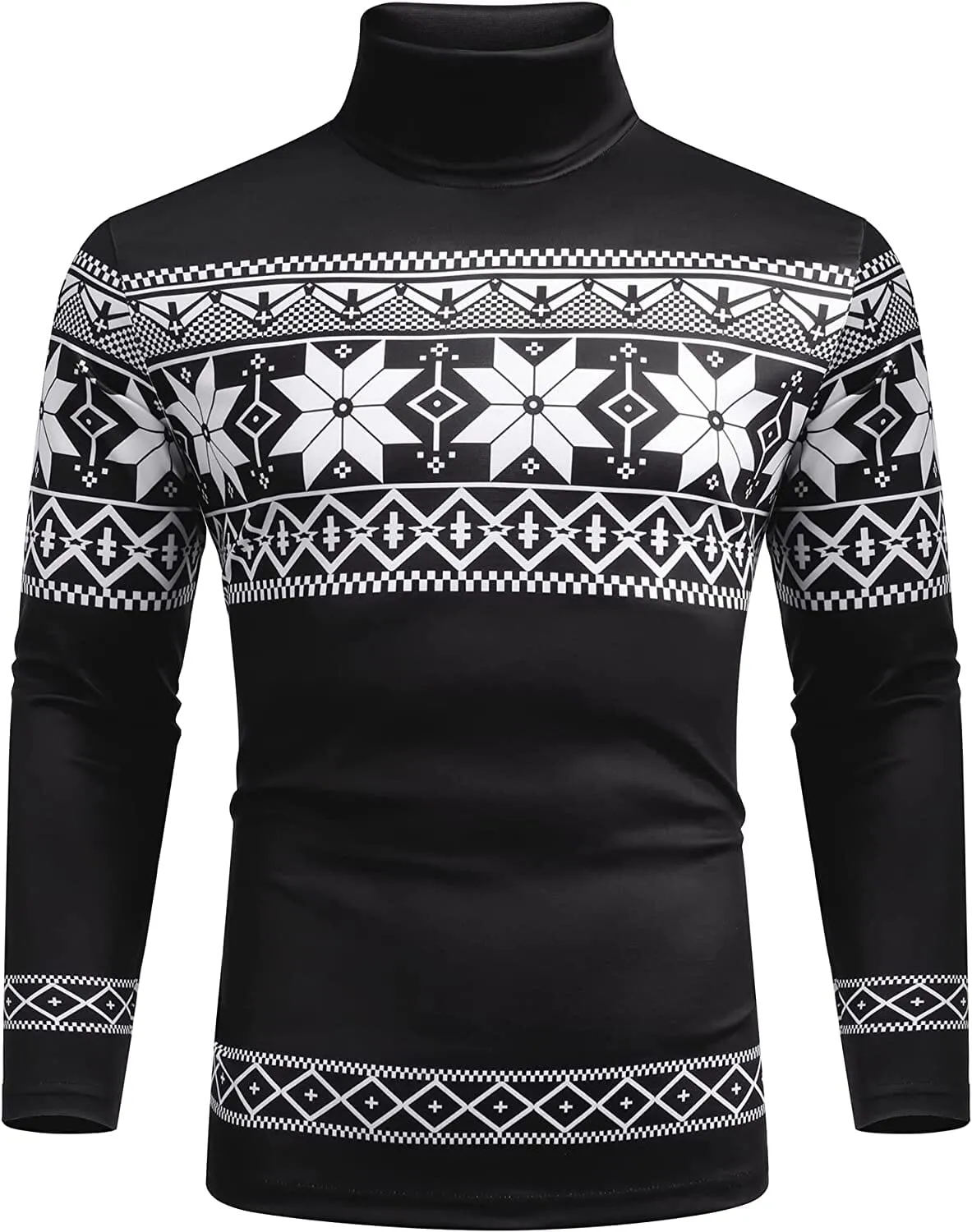 Slim Fit Basic Turtleneck Knitted Pullover Sweaters (US Only)