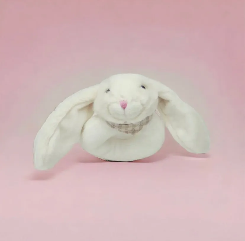 Soft Baby Bunny Rattle Toy