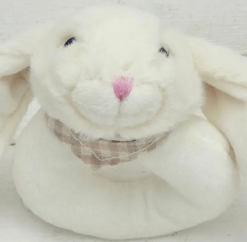 Soft Baby Bunny Rattle Toy