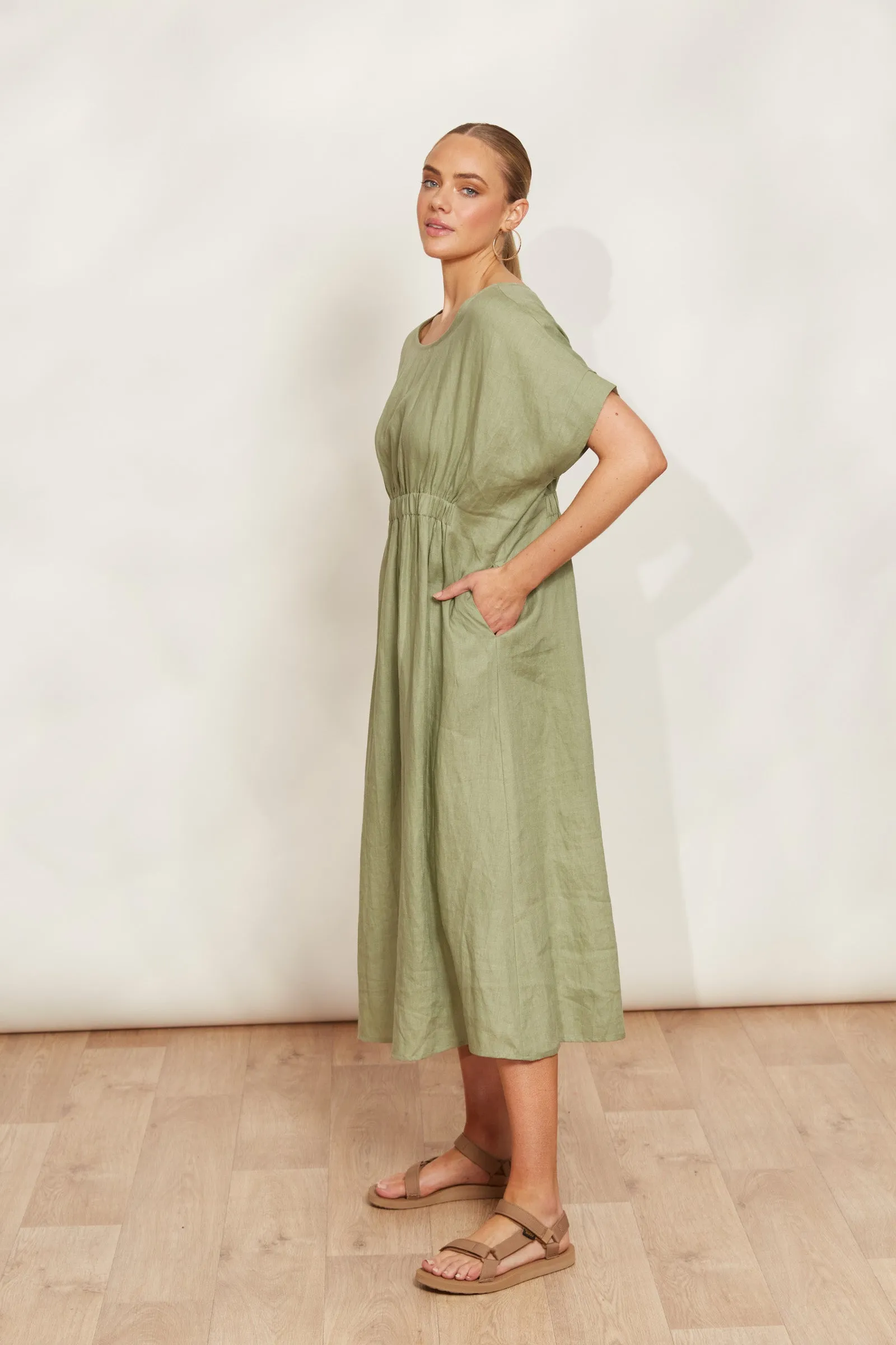 Sojourn Dress - Aloe