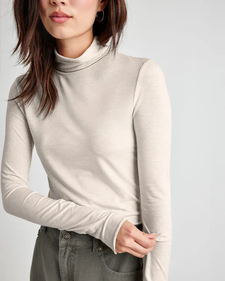 Splendid Bamboo Turtleneck Longsleeve RF4K470