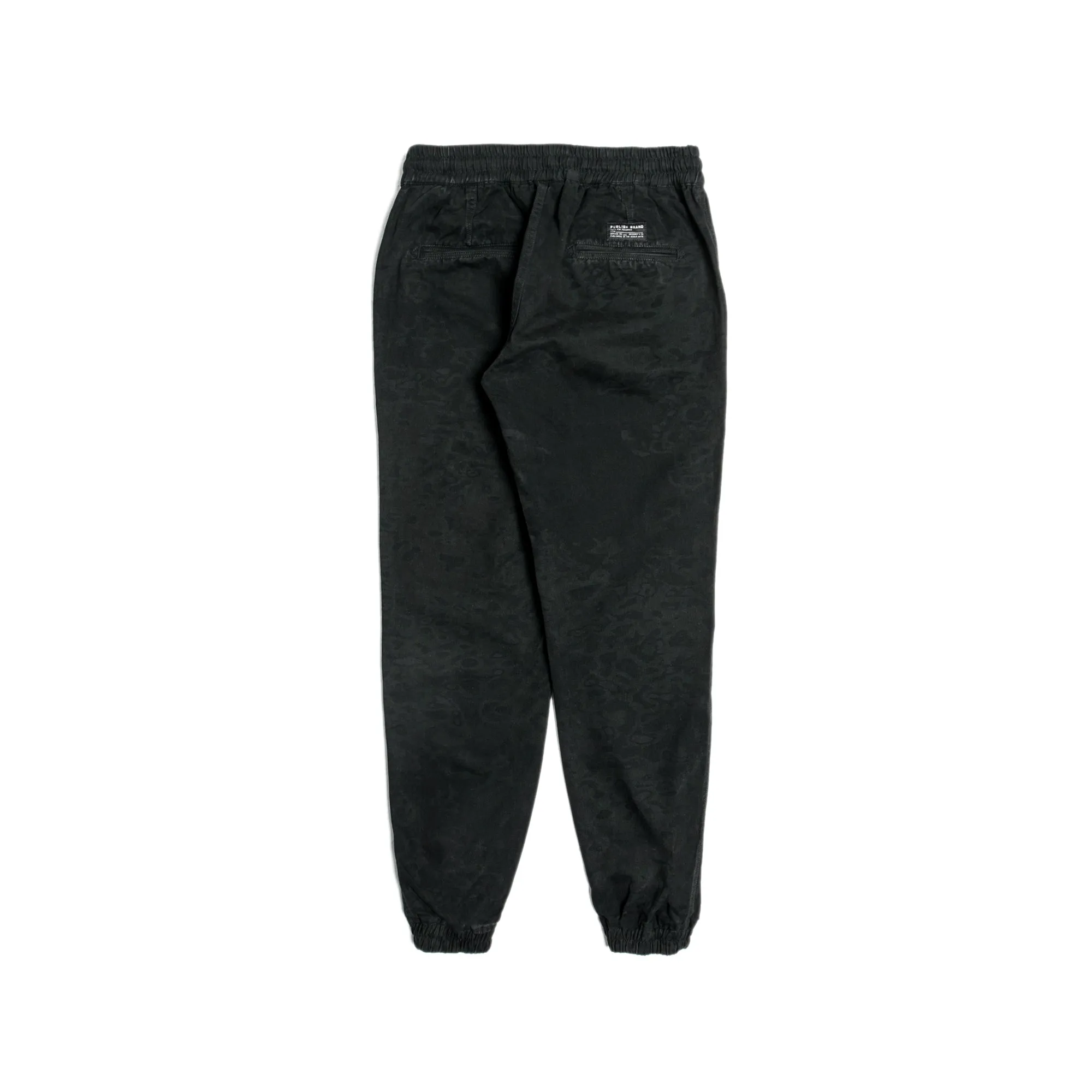 Sprinter Camo Jogger - Black