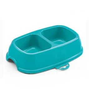 Stefanplast Break 13 Double Bowl (Blue) Cats & Dogs