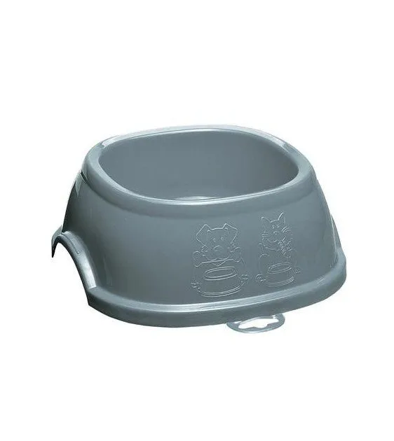 Stefanplast Break 2 Square Cat & Dog Bowl (Powdered Blue)