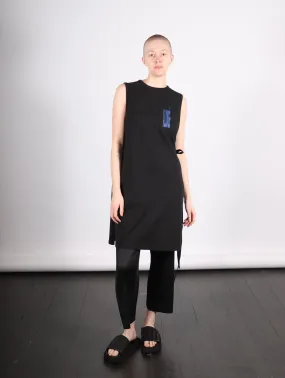 Tank Top in Black by MM6 Maison Margiela