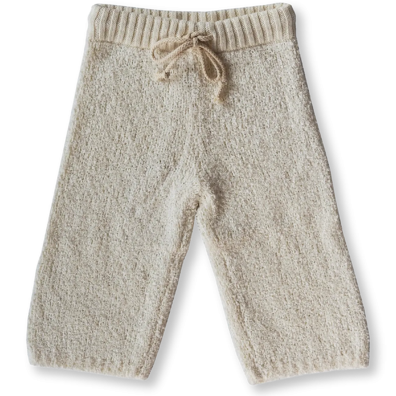 Teddy Boucle Pant - Vanilla