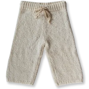 Teddy Boucle Pant - Vanilla