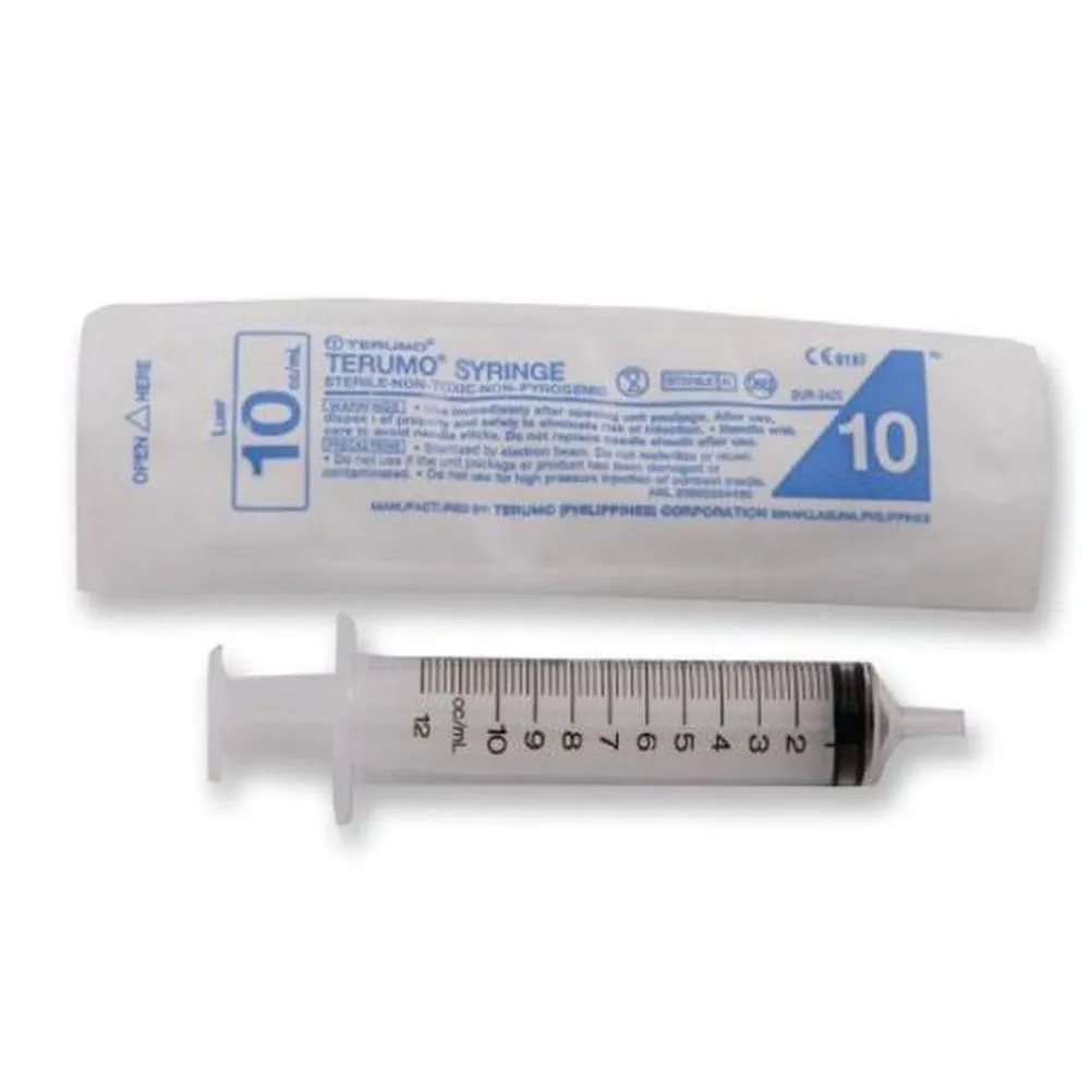 Terumo Luer Slip Tip Syringes 3ml 5ml 10ml Plastic Disposable Syringe