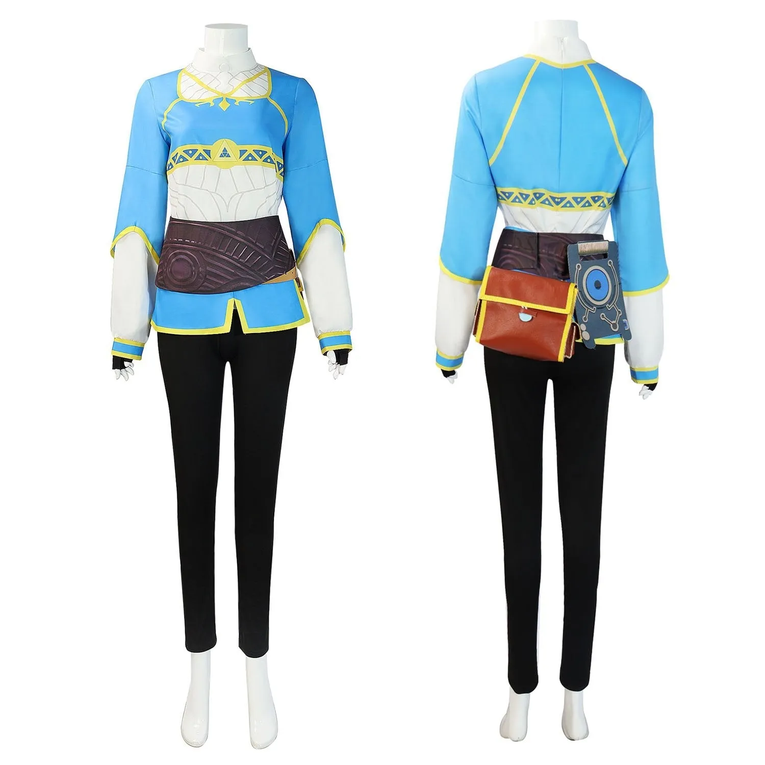 The Legend of Zelda Breath of the Wild Princess Zelda Halloween Cosplay Costume Outfits Carnival Suit Adults