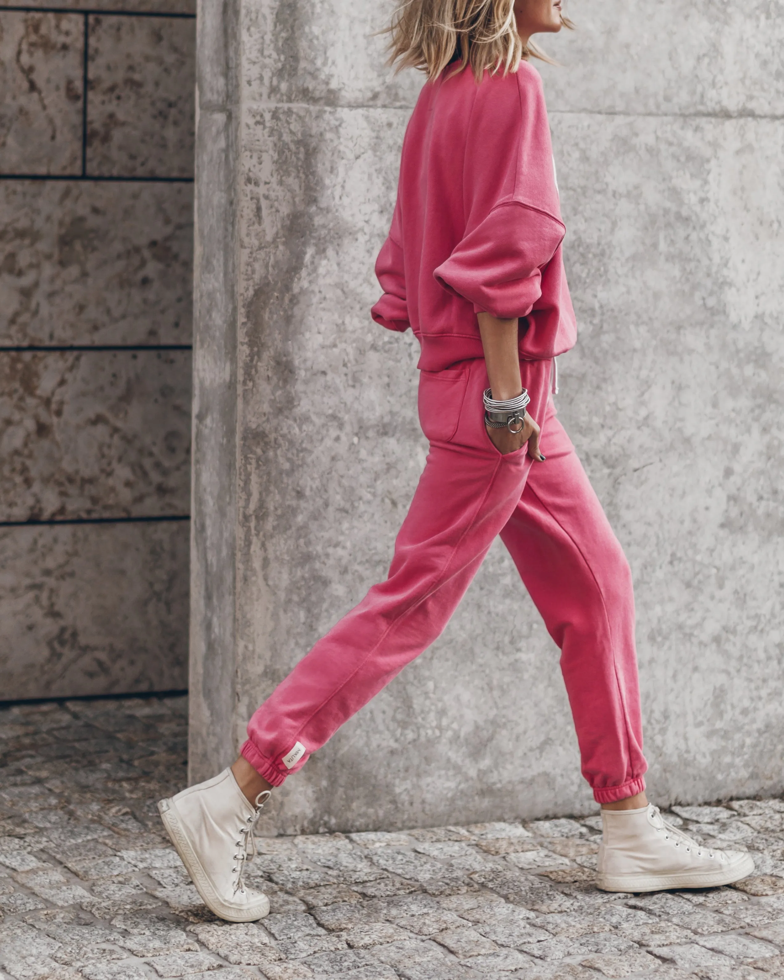 The Pink Mikuta Joggers