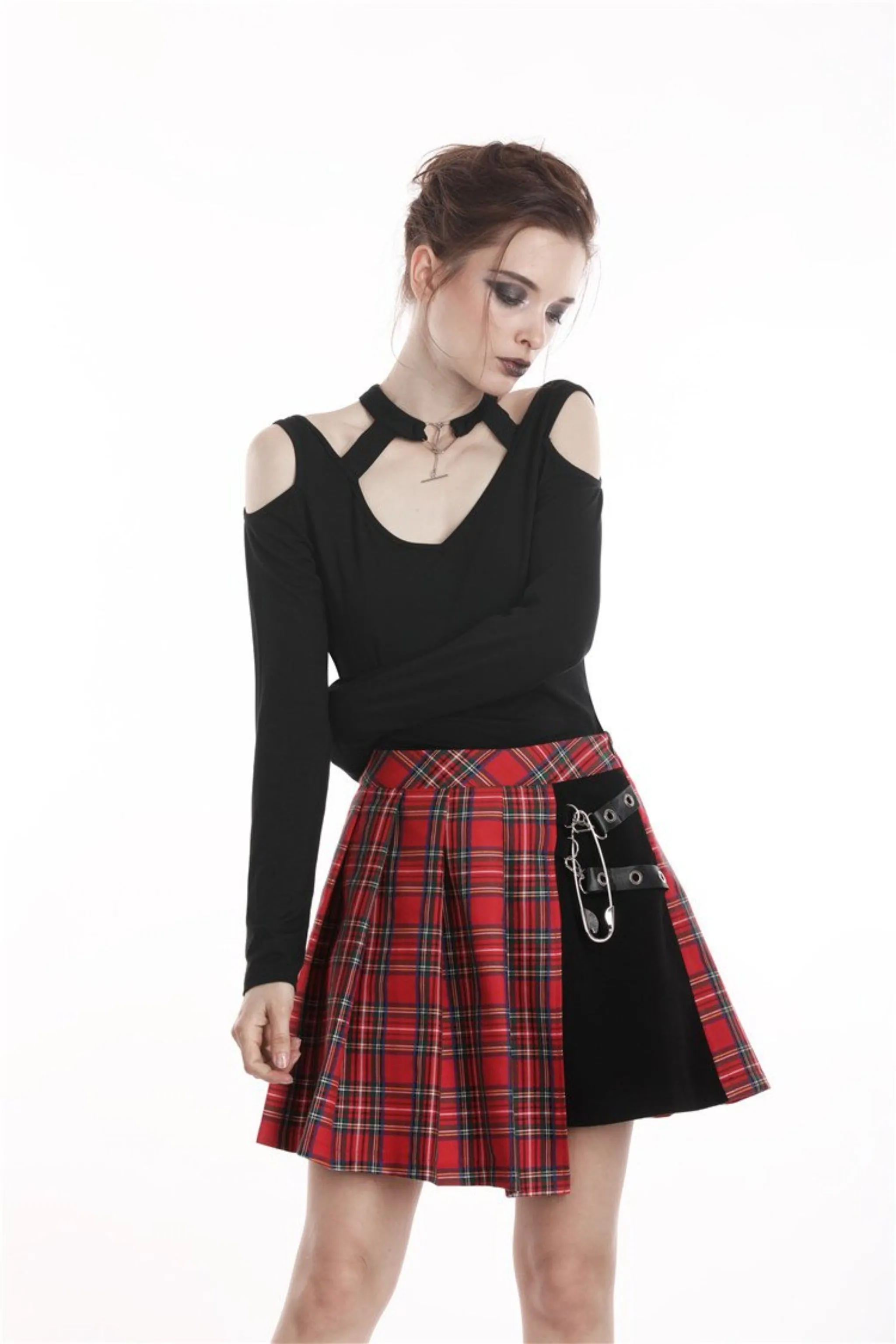 The Punk Plaid Skirt