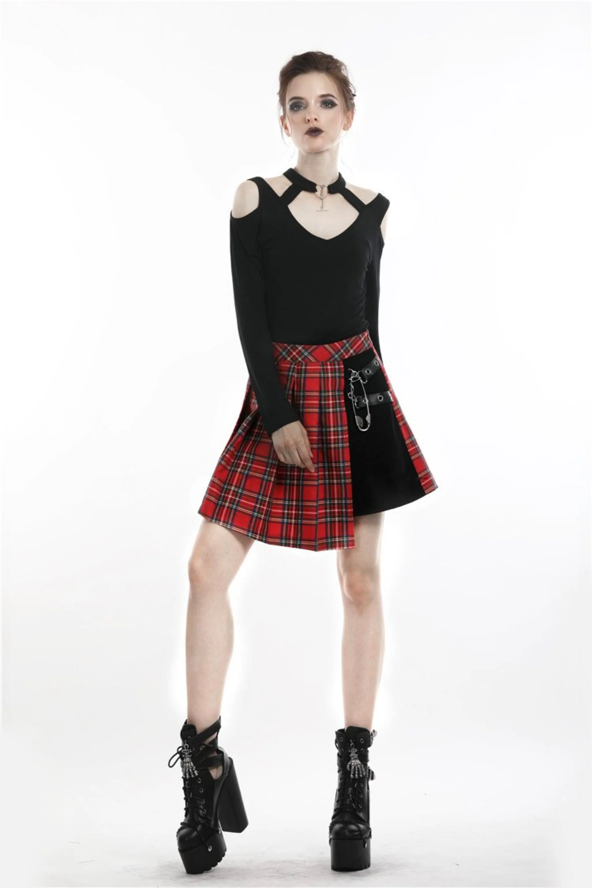 The Punk Plaid Skirt