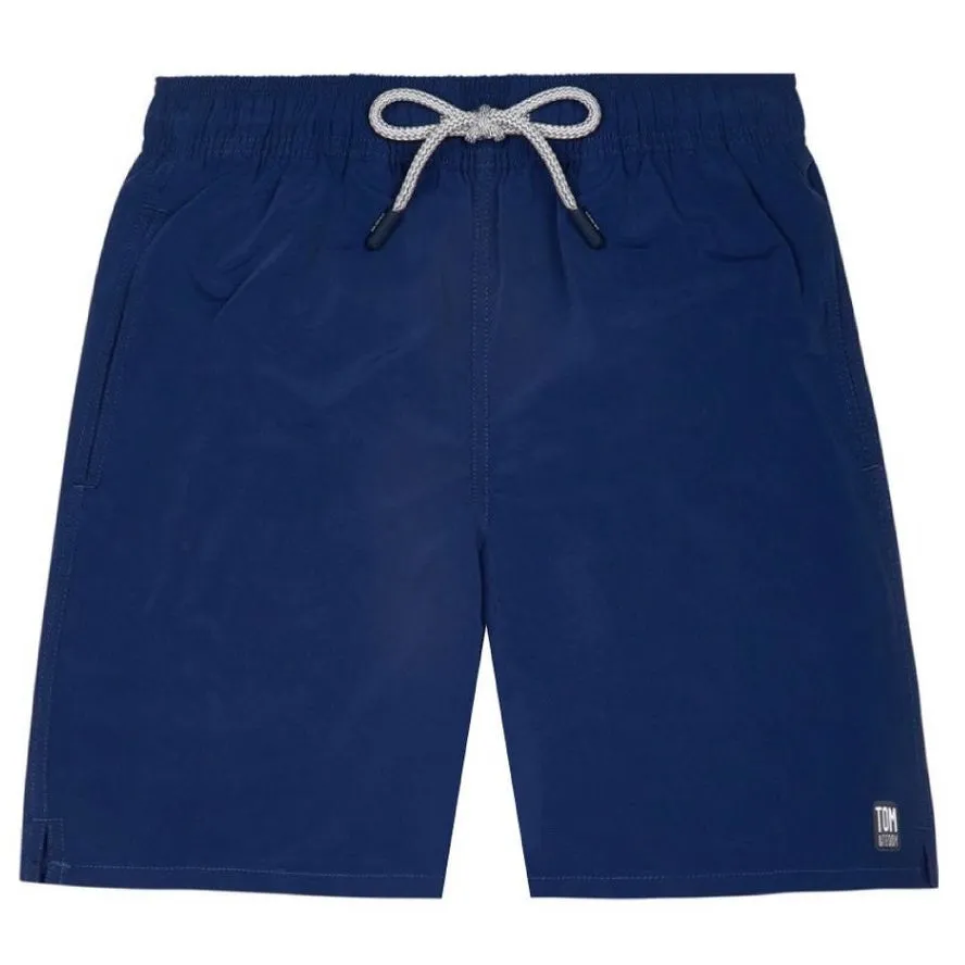 Tom & Teddy Mens Swim Shorts SOLBL - Midnight Blue