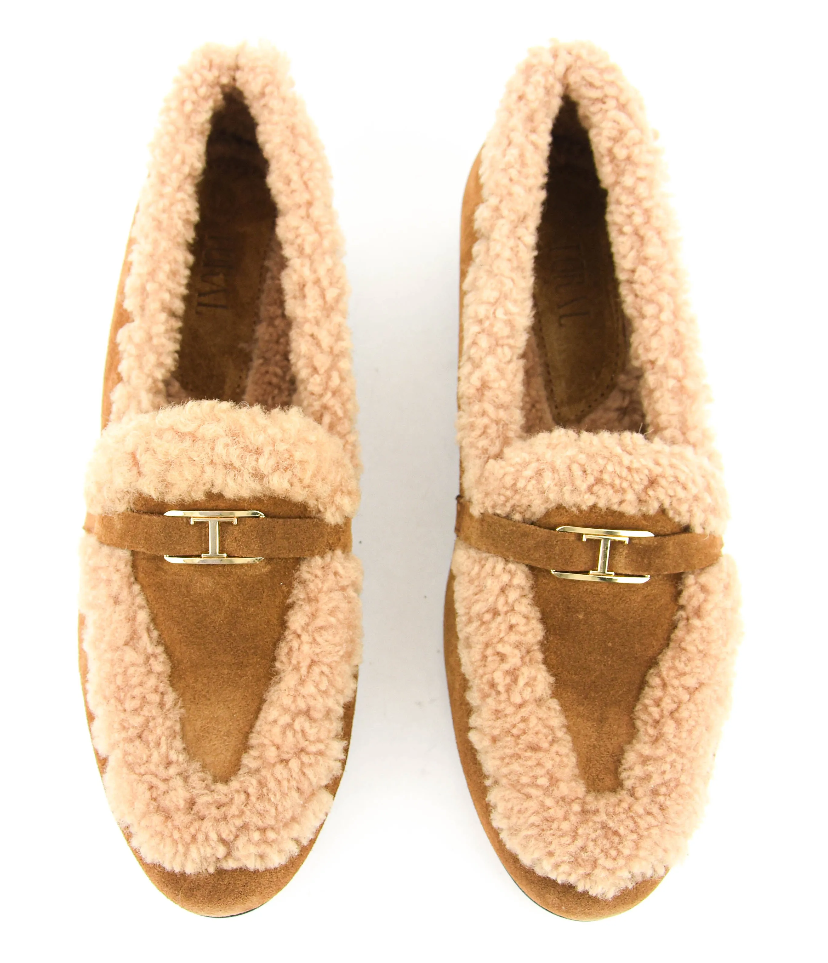 TORAL LILY LOAFER TEDDY COGNAQ