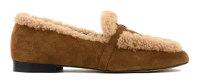 TORAL LILY LOAFER TEDDY COGNAQ