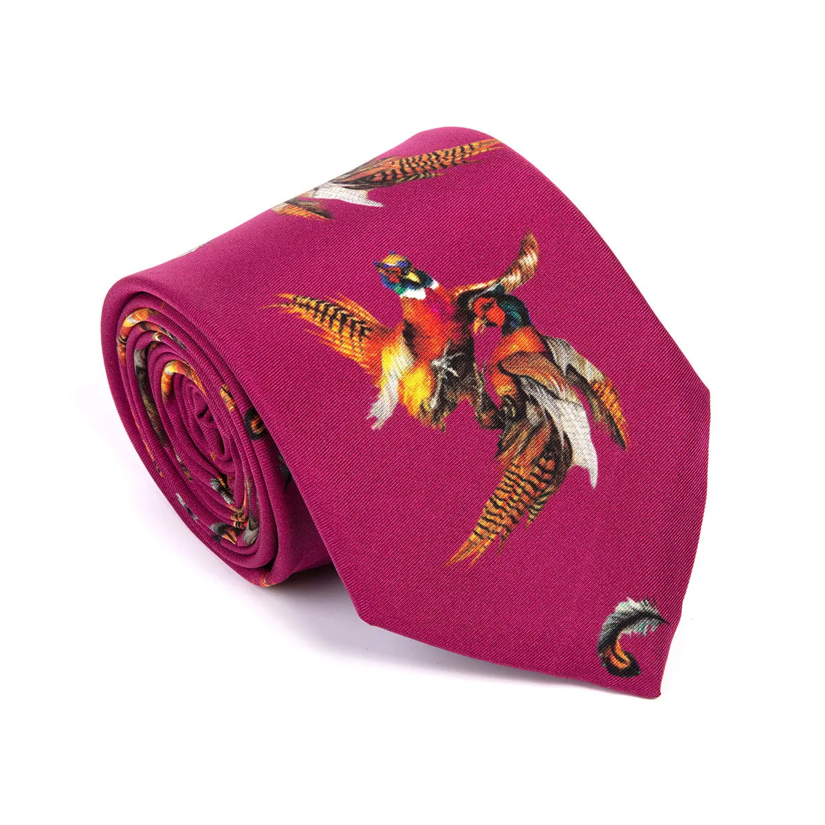 Turf War Mulberry Silk Tie