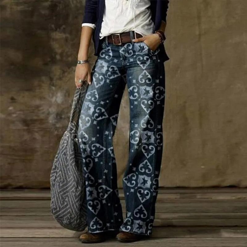 Wide Leg Pants Jeans For Women 2020