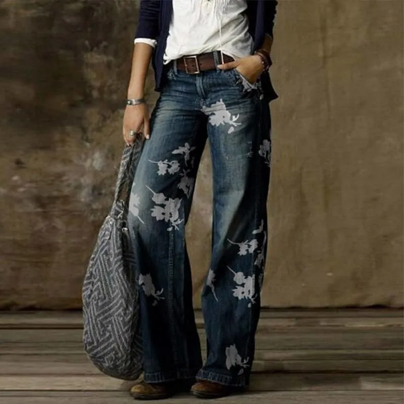 Wide Leg Pants Jeans For Women 2020