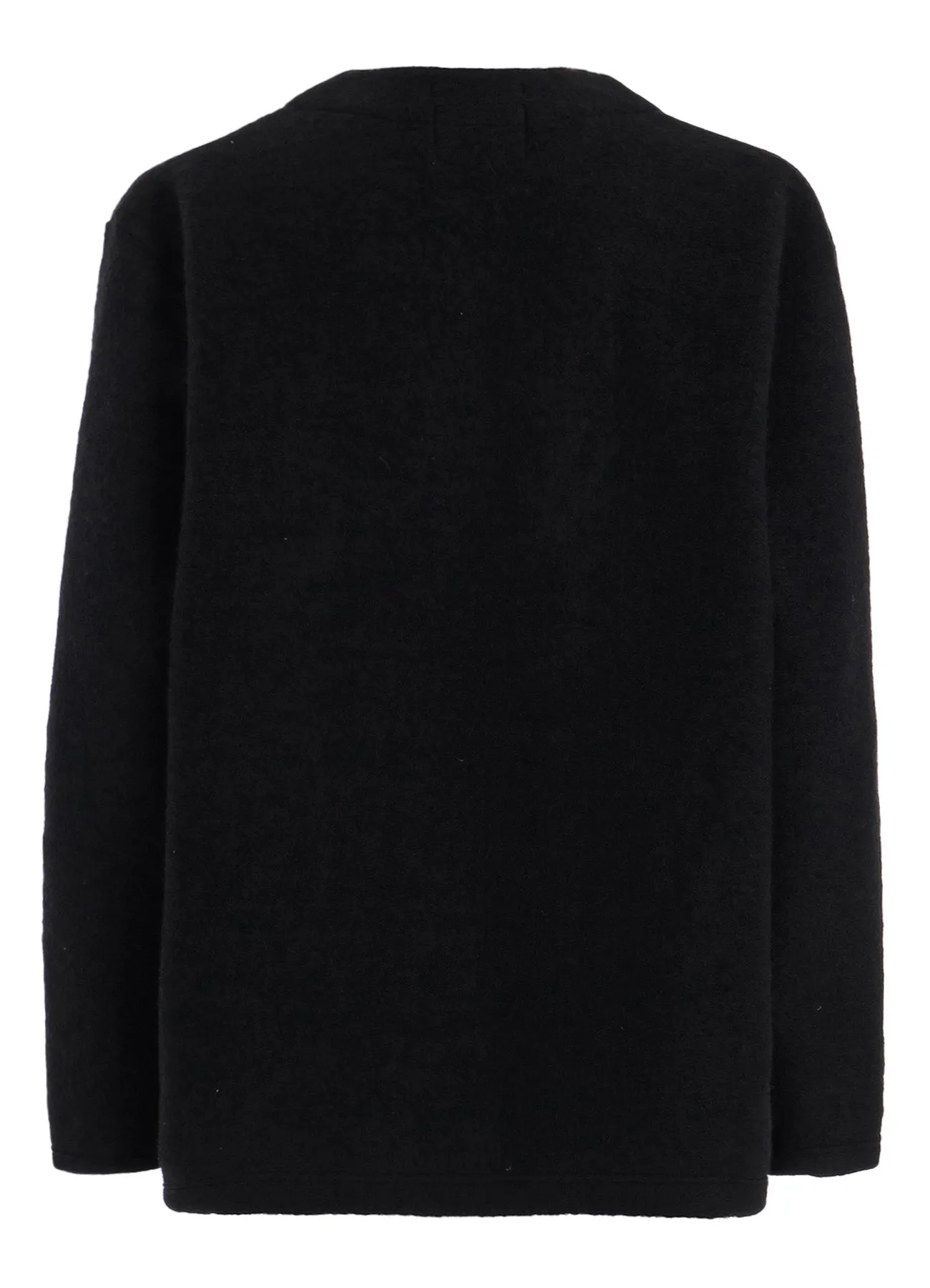 WOOL JERSEY REGULATION TAB COAT