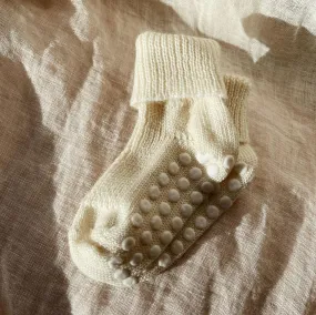 Wool Socks - Catspads - Cream