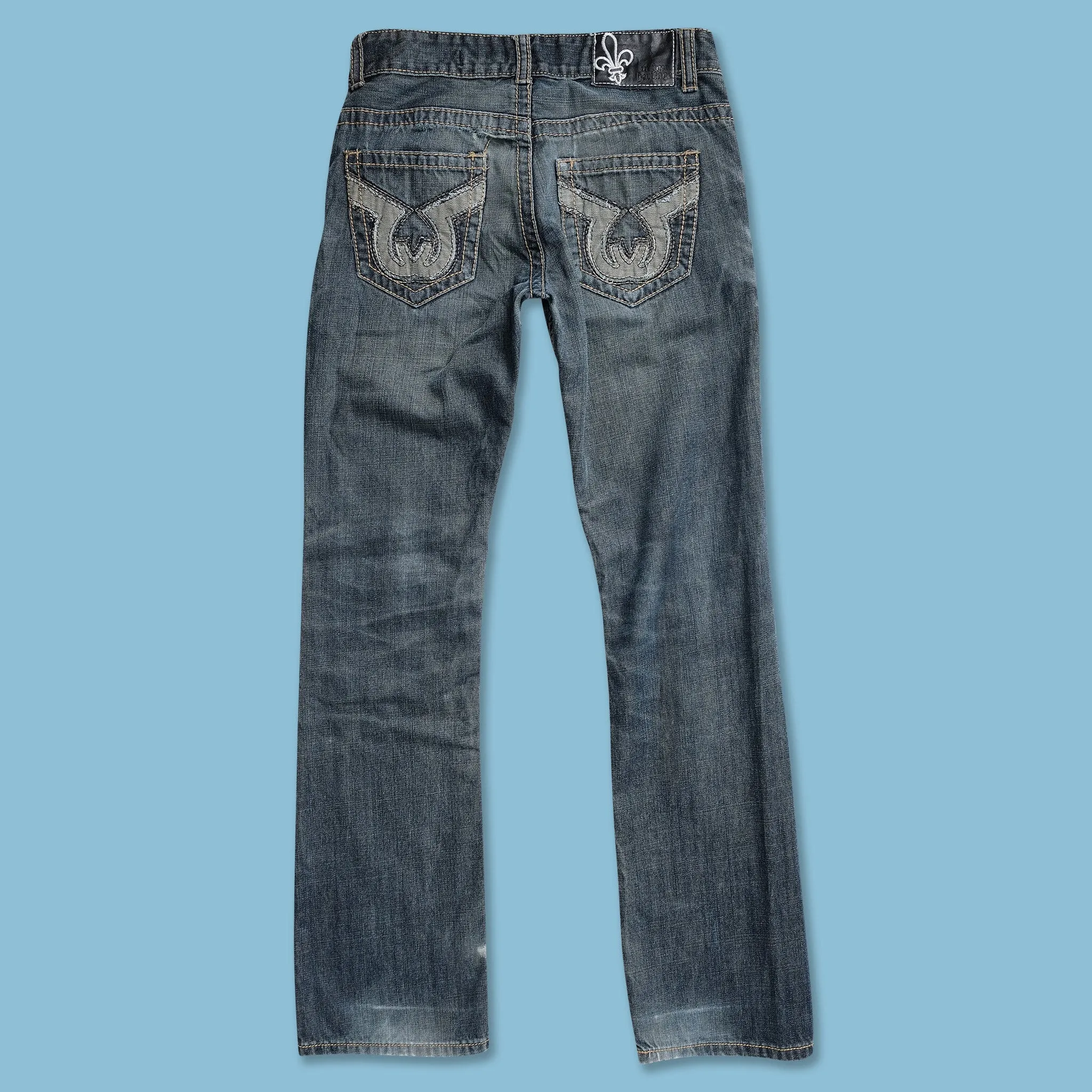 Y2K Flared Denim Pants 30x32