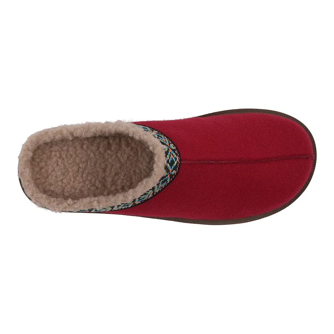 Zoey Red Slip-Ons with Padded Comfort